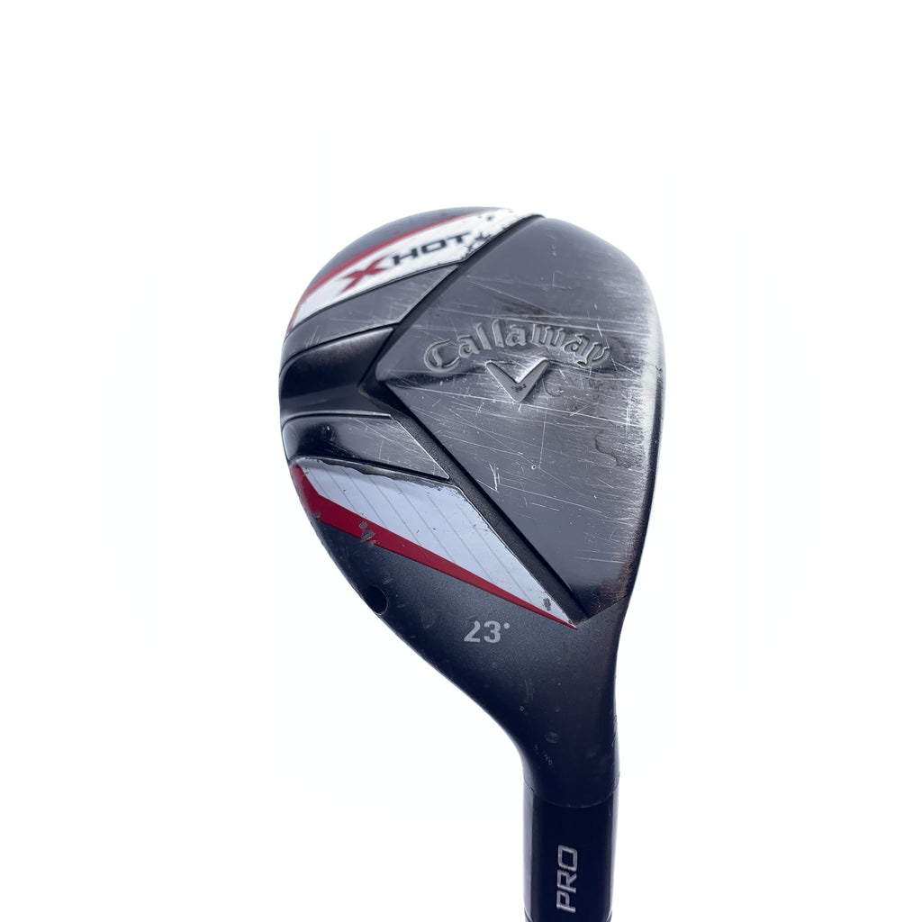 Used Callaway X Hot Pro 2013 4 Hybrid / 23.0 Degrees / Stiff Flex