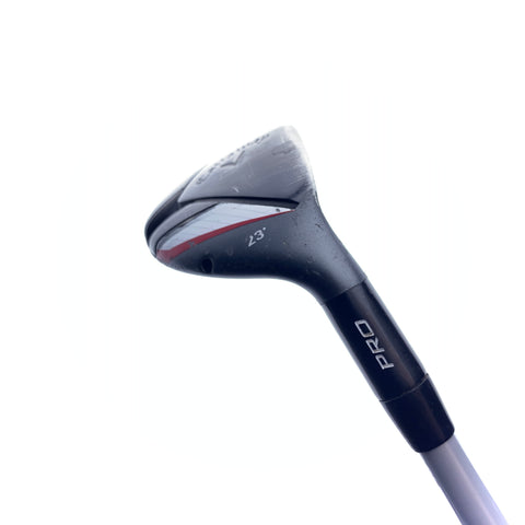 Used Callaway X Hot Pro 2013 4 Hybrid / 23.0 Degrees / Stiff Flex