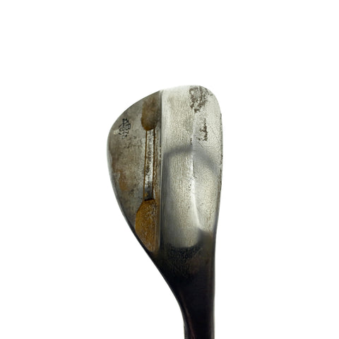 Used Titleist SM9 Raw Wedge Works Lob Wedge / 64.0 Degrees / X-Stiff Flex