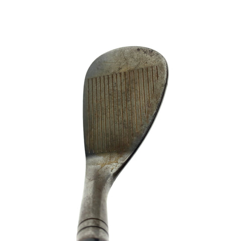 Used Titleist SM9 Raw Wedge Works Lob Wedge / 64.0 Degrees / X-Stiff Flex