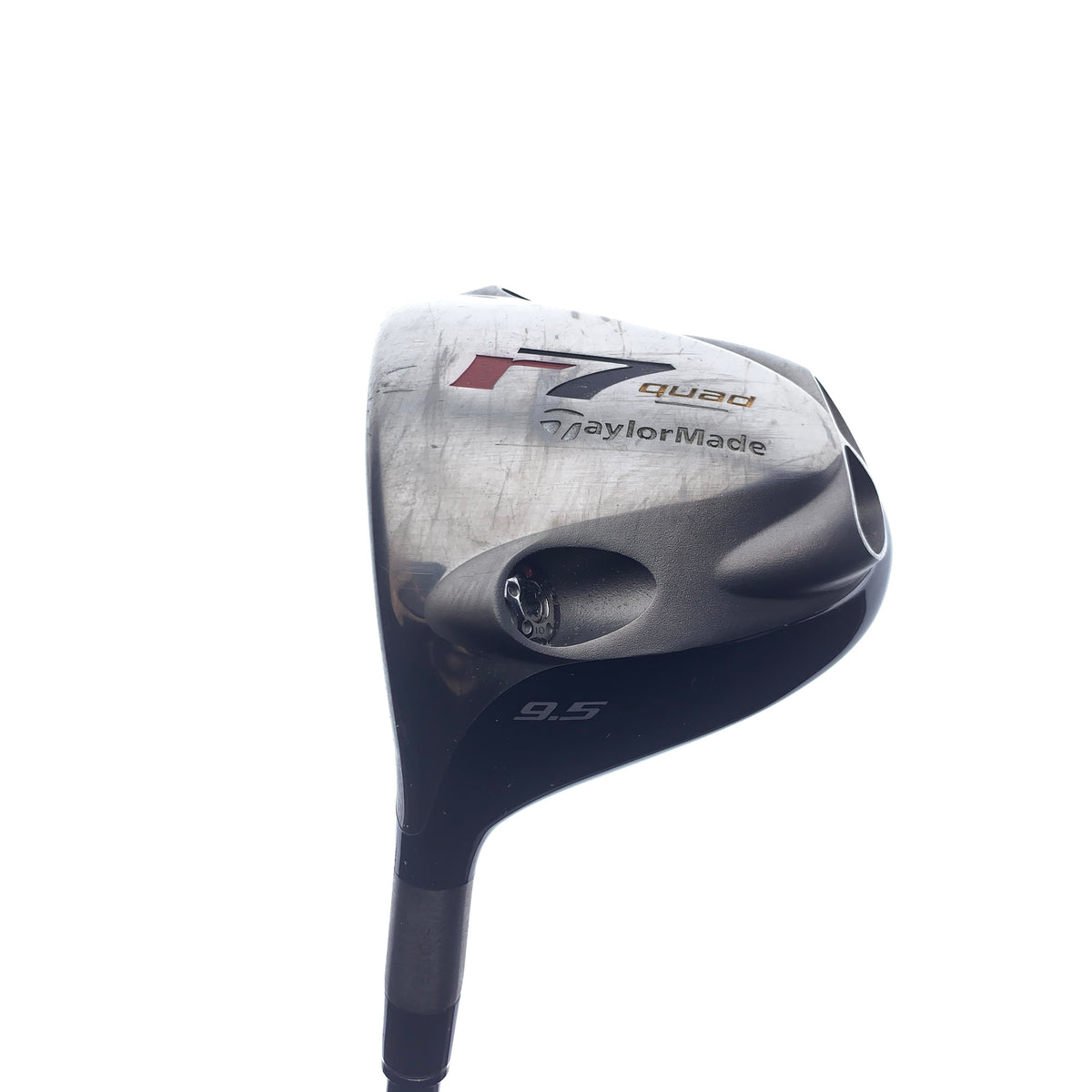 Used TaylorMade R7 Quad Driver / 9.5 Degrees / Stiff Flex / Left-Handed