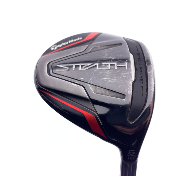 Used TaylorMade Stealth 5 Fairway Wood / 18 Degrees / Regular Flex