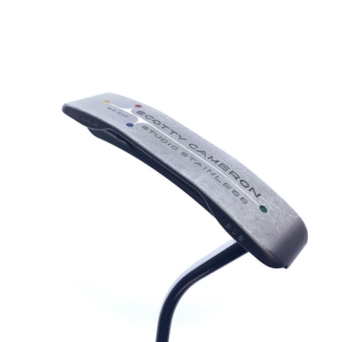 Used Scotty Cameron Studio Stainless Big Sur Putter / 48.0 Inches