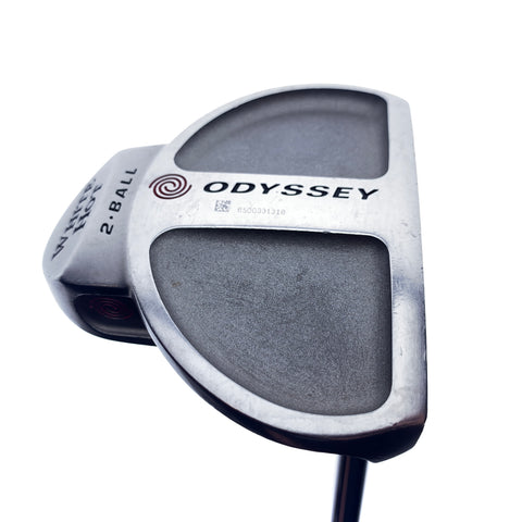 Used Odyssey White Hot 2-Ball Center Shaft Putter / 35.0 Inches