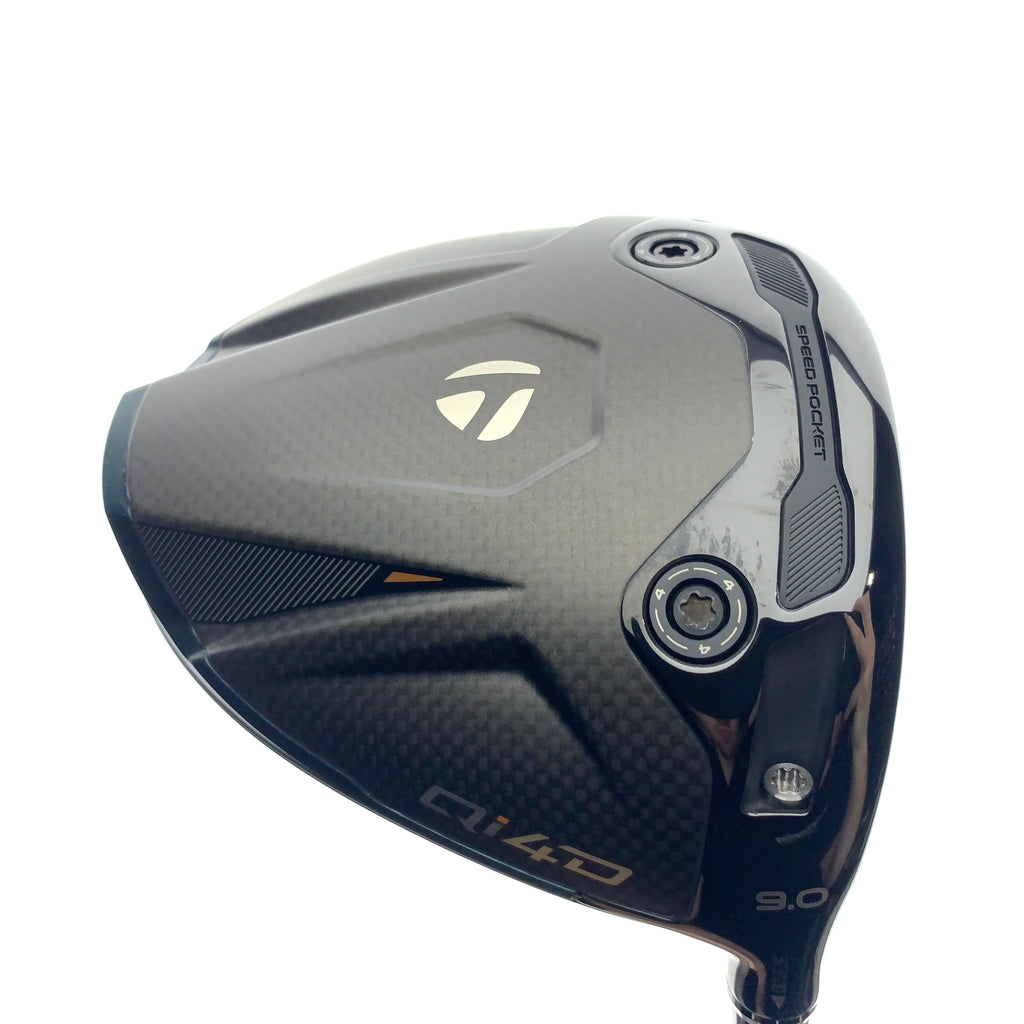 Used TaylorMade Qi4D Driver / 9.0 Degrees / Stiff Flex