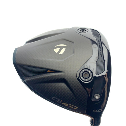 Used TaylorMade Qi4D Driver / 9.0 Degrees / Stiff Flex