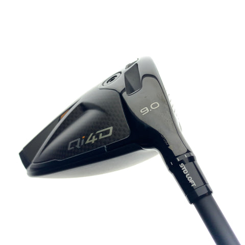 Used TaylorMade Qi4D Driver / 9.0 Degrees / Stiff Flex