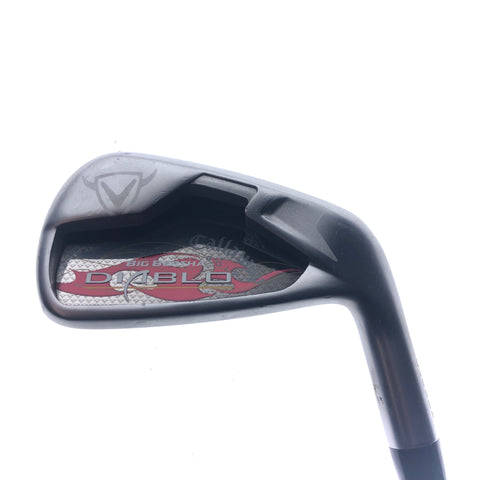 Used Callaway Diablo Forged 6 Iron / 28.5 Degrees / Uniflex Flex