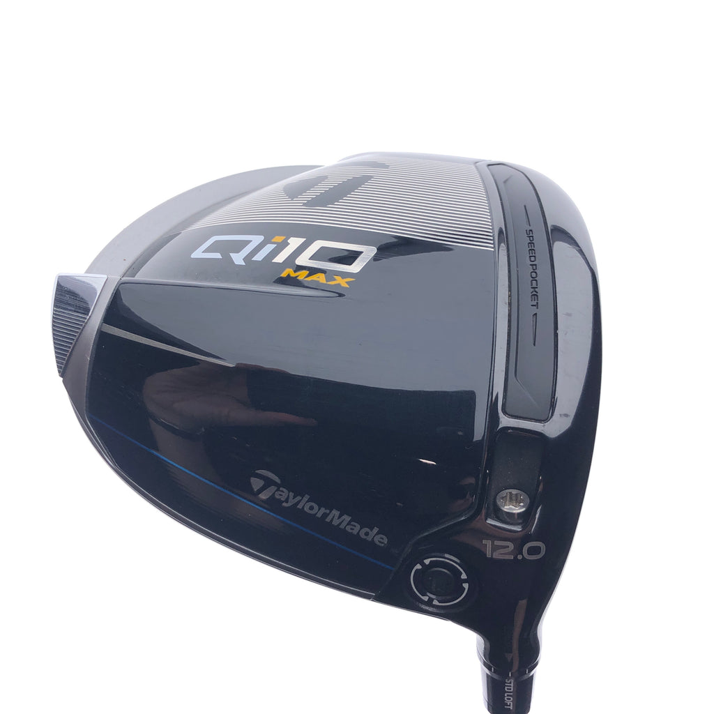 Used TaylorMade Qi10 Max Driver / 12.0 Degrees / A Flex