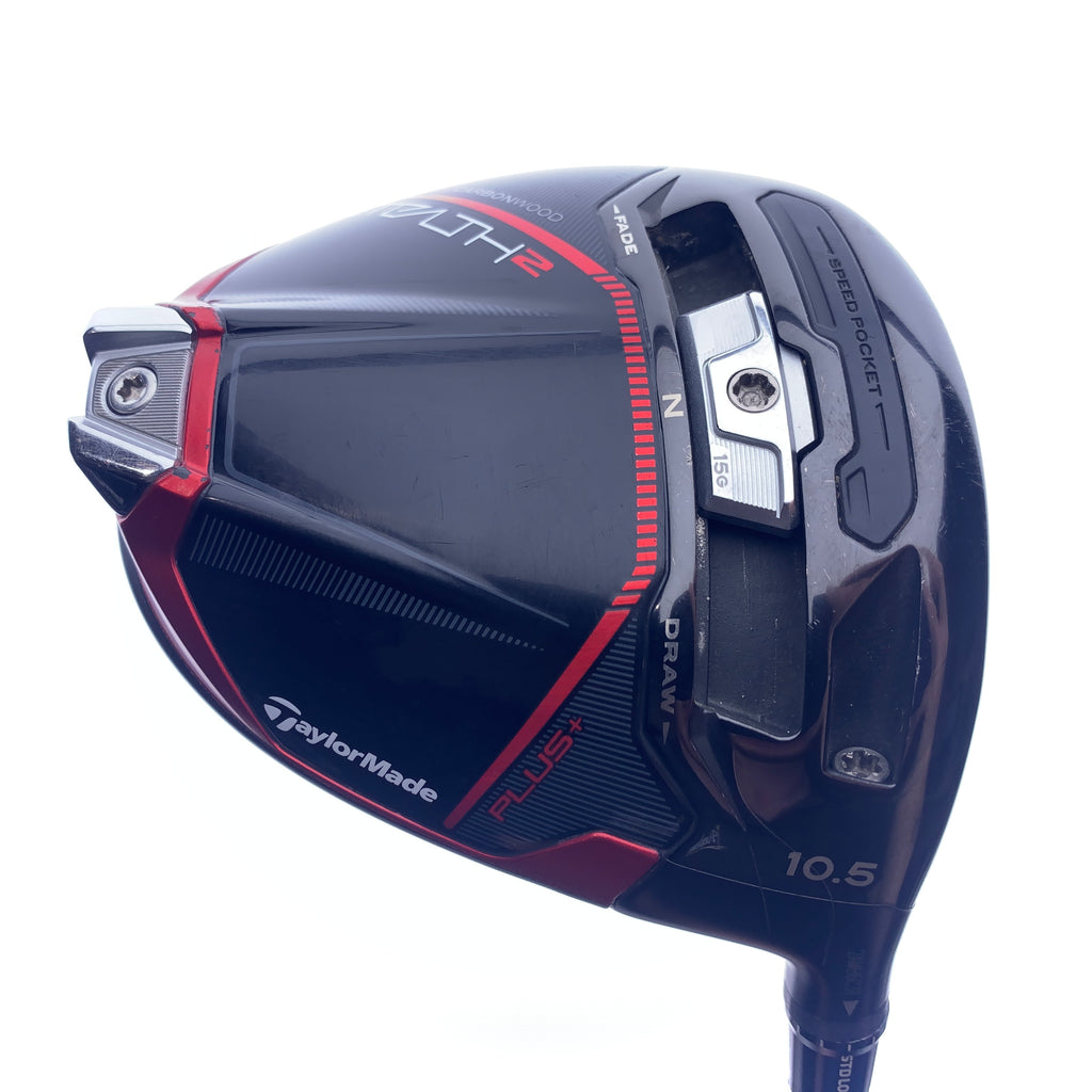 Used TaylorMade Stealth 2 Plus Driver / 10.5 Degrees / Stiff Flex