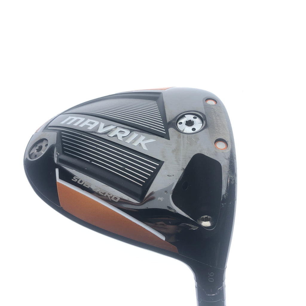 Used Callaway Mavrik Subzero Driver / 9.0 Degrees / Stiff Flex