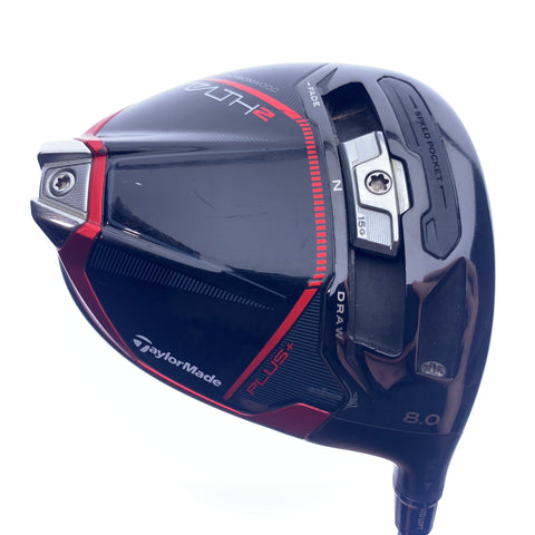Used TaylorMade Stealth 2 Plus Driver / 8.0 Degrees / Stiff Flex