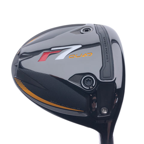 Used TaylorMade R7 Quad Mini Driver / 15.5 Degrees / Regular Flex