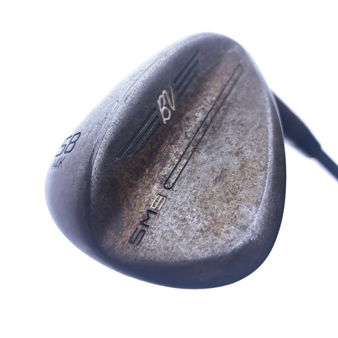 Used Titleist SM9 RAW Lob Wedge / 58.0 Degrees / Stiff Flex