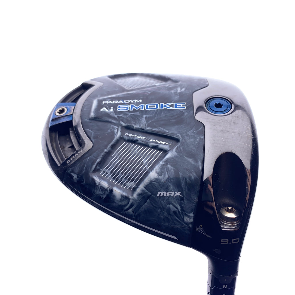 Used Callaway Paradym Ai Smoke MAX Driver / 9.0 Degrees / Stiff Flex