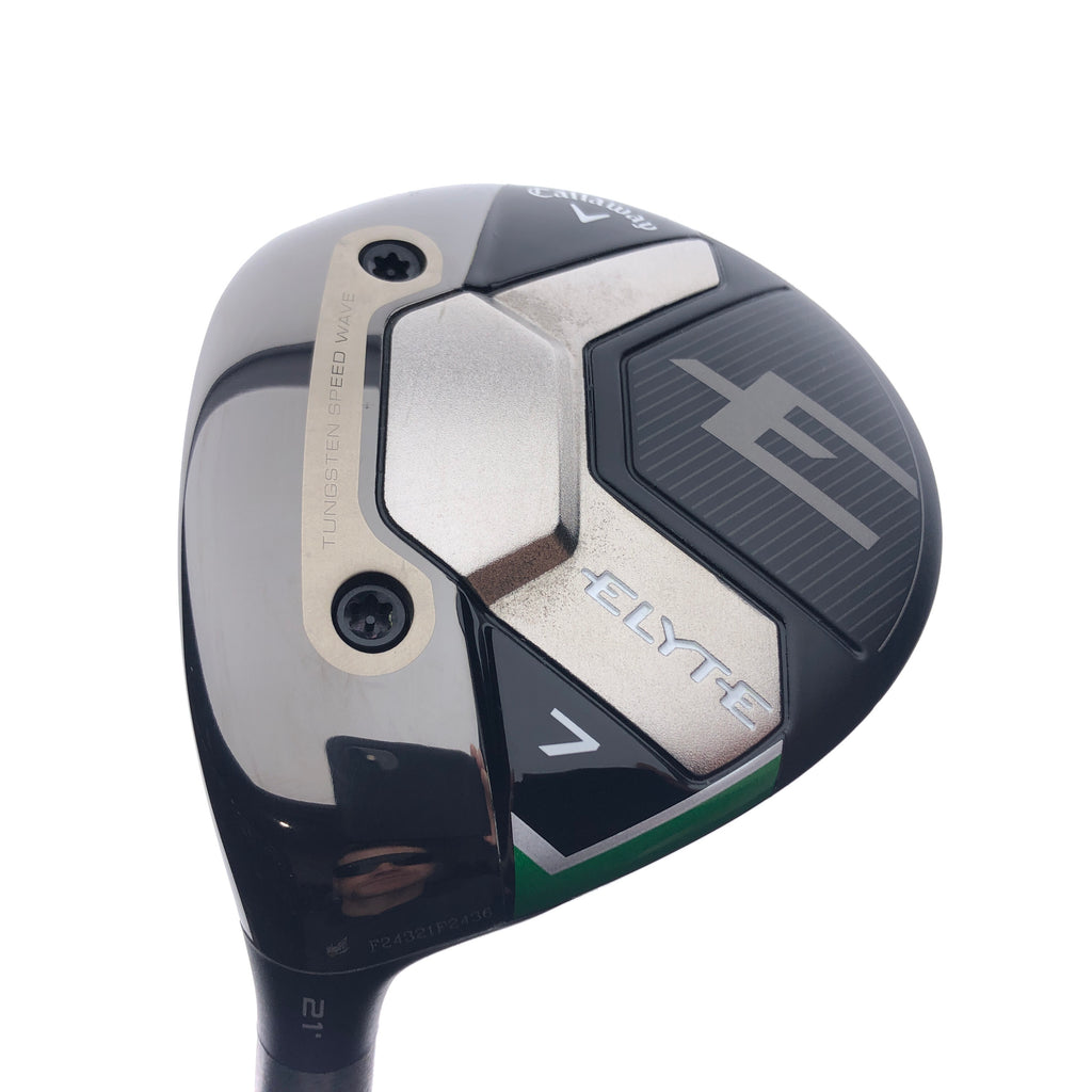 Used Callaway Elyte 7 Fairway Wood / 21.0 Degrees / Soft Regular Flex / Left-Ha