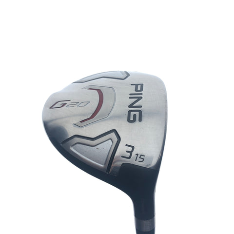 Used Ping G20 3 Fairway Wood / 15.0 Degrees / Stiff Flex