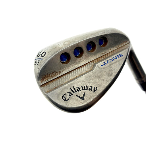 Used TOUR ISSUE Callaway Jaws MD5 Raw Lob Wedge / 60.0 Degrees / Stiff Flex