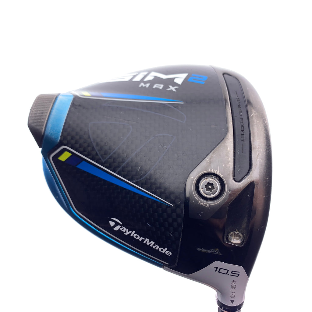 Used TaylorMade Sim2 Max Driver / 10.5 Degrees / Regular Flex