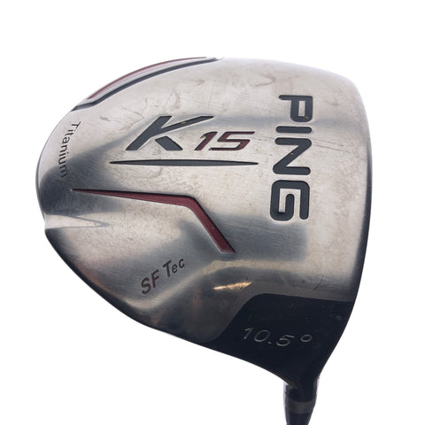 Used Ping K15 Driver / 10.5 Degrees / Soft Regular Flex