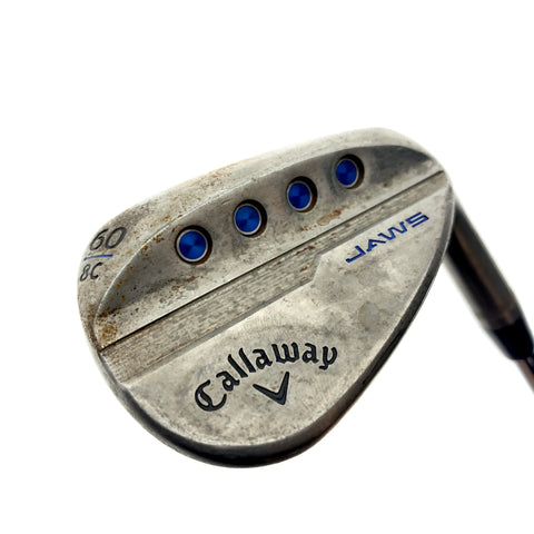 Used TOUR ISSUE Callaway Jaws MD5 Raw Lob Wedge / 60.0 Degrees / Stiff Flex