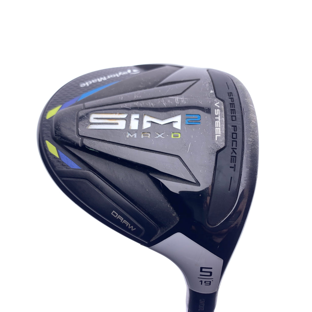 Used TaylorMade Sim2 Max D 5 Fairway Wood / 19 Degrees / Stiff Flex