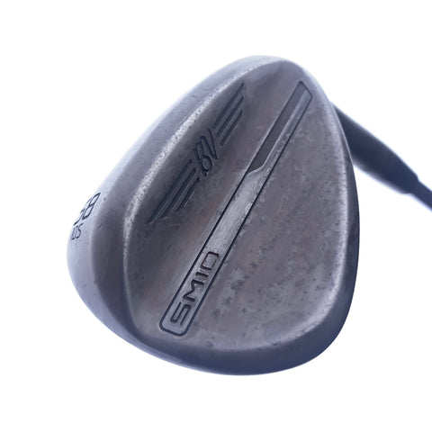 Used Titleist Vokey SM10 Raw Lob Wedge / 58.0 Degrees / Wedge Flex