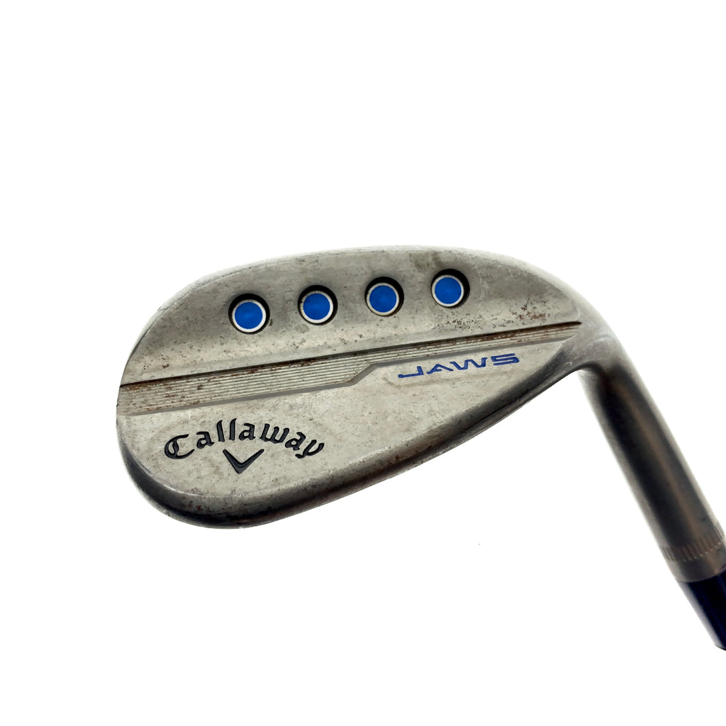 Used TOUR ISSUE Callaway Jaws MD5 Raw Sand Wedge / 56.0 Degrees / X-Stiff Flex