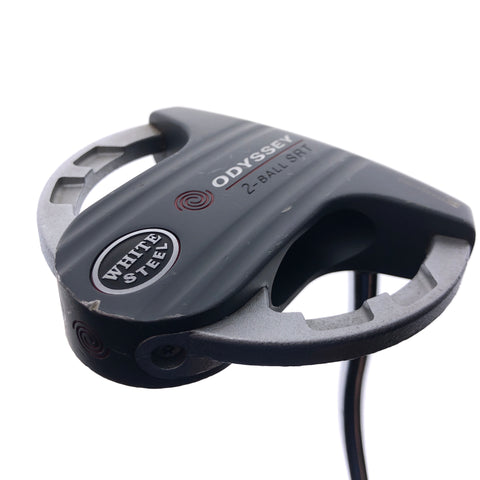 Used Odyssey White Steel 2-Ball SRT Putter / 35.0 Inches