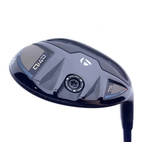 Used TaylorMade Qi4D Max Lite 4 Hybrid / 23.0 Degrees / Regular Flex