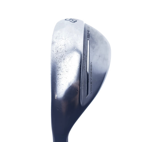 Used Titleist SM9 Tour Chrome Lob Wedge / 60.0 Degrees / Stiff Flex / Left-Hand