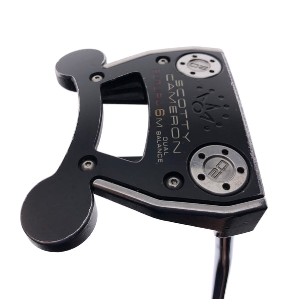 Used Scotty Cameron Futura 6M Dual Balance Putter / 35.0 Inches