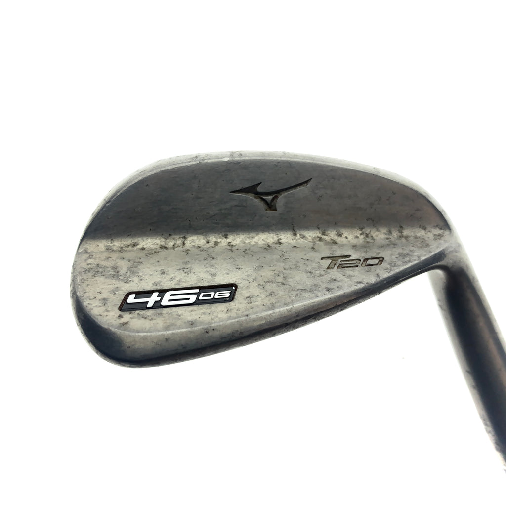 Used Mizuno T20 Raw Pitching Wedge / 46.0 Degrees / X-Stiff Flex