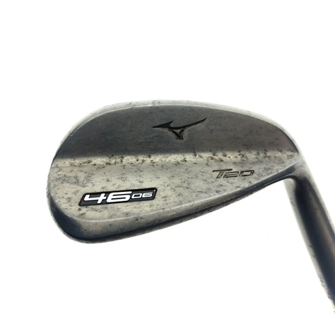 Used Mizuno T20 Raw Pitching Wedge / 46.0 Degrees / X-Stiff Flex