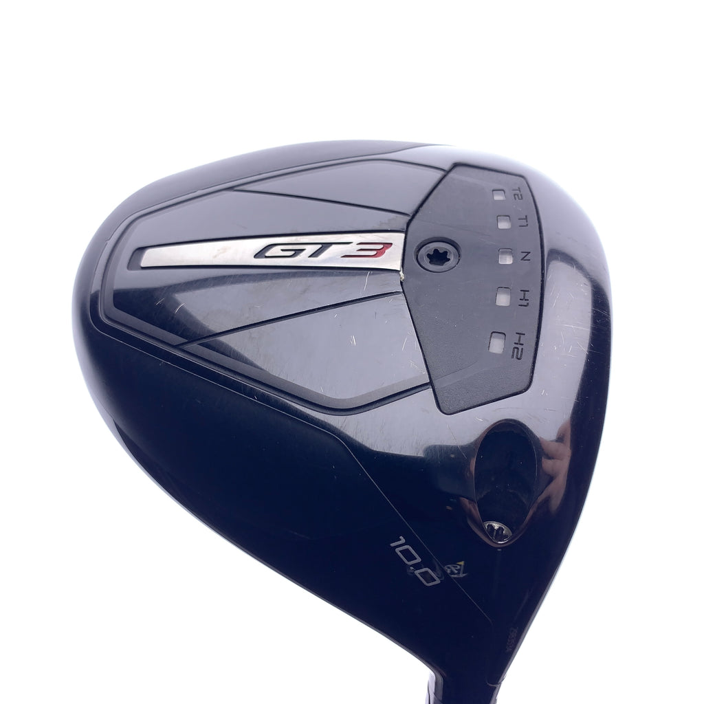 Used Titleist GT3 Driver/10.0 Degrees/X-Stiff / Small Batch Hzrdus Smoke 6.5 60