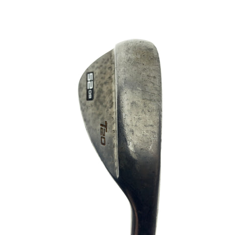 Used Mizuno T20 Raw Gap Wedge / 52.0 Degrees / Stiff Flex