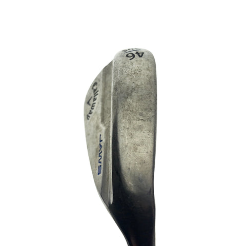 Used Callaway Jaws MD5 Raw Pitching Wedge / 46.0 Degrees / X-Stiff Flex