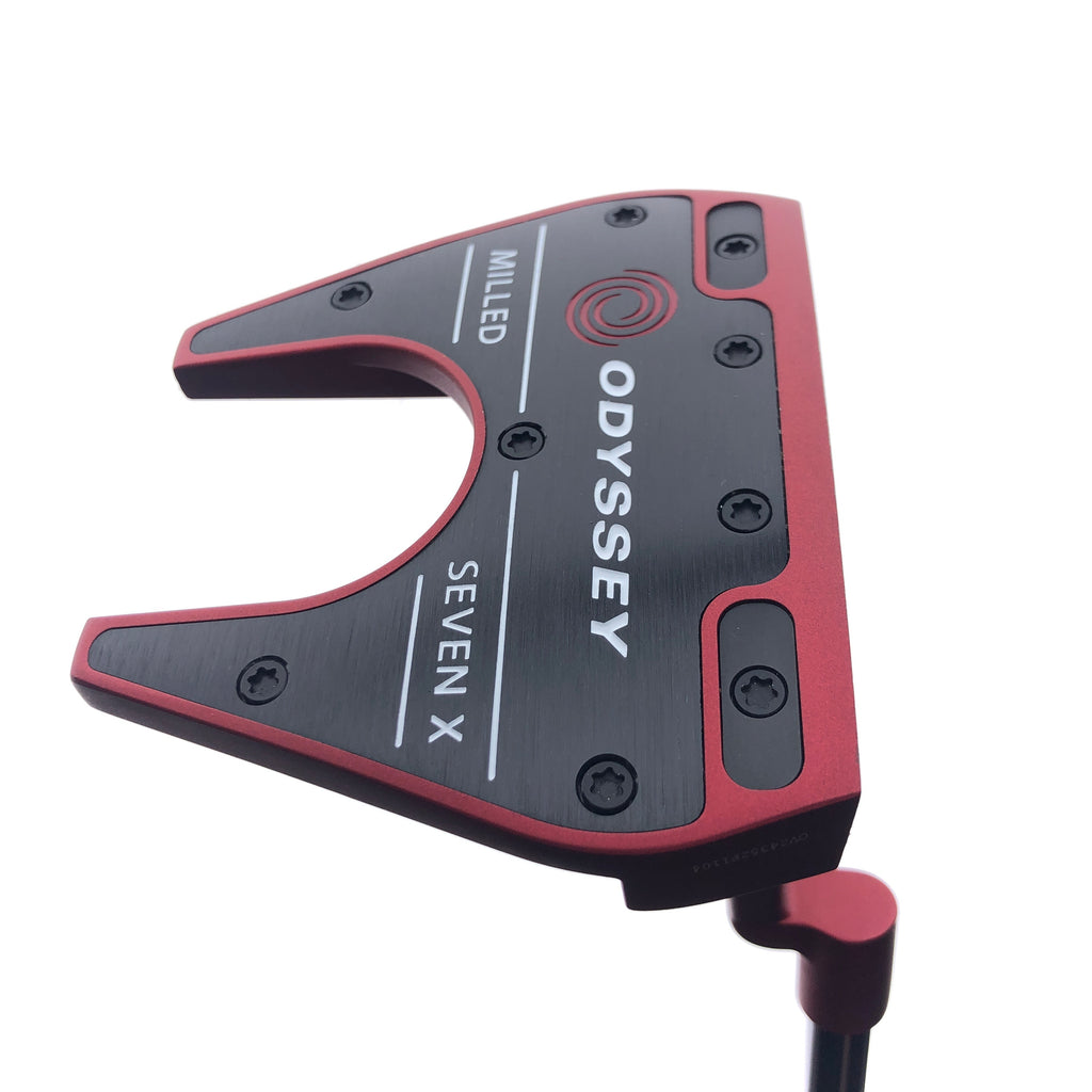 Used Odyssey Milled Red Seven X Putter / 34.00 Inches