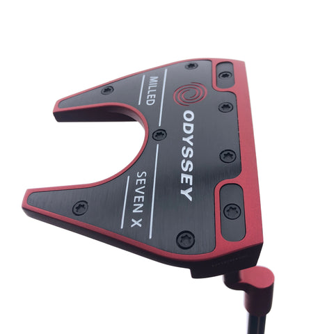 Used Odyssey Milled Red Seven X Putter / 34.00 Inches