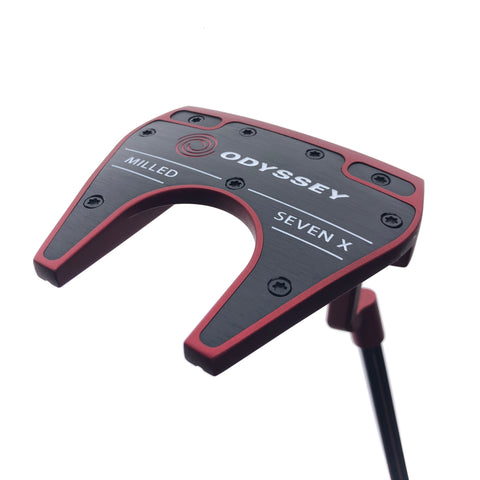 Used Odyssey Milled Red Seven X Putter / 34.00 Inches