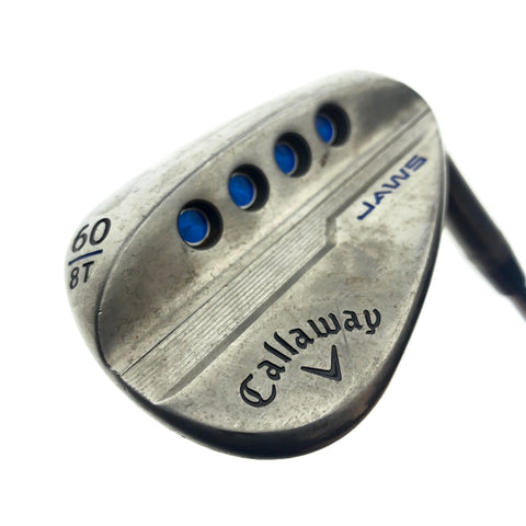 Used TOUR ISSUE Callaway Jaws MD5 Raw Lob Wedge / 60.0 Degrees / X-Stiff Flex