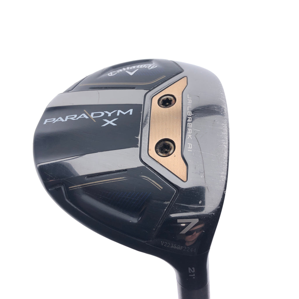 Used Callaway Paradym X 7 Fairway Wood / 21.0 Degrees / Regular Flex