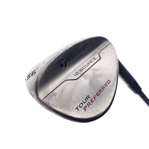 Used TaylorMade Tour Preferred Sand Wedge / 56.0 Degrees / Wedge Flex