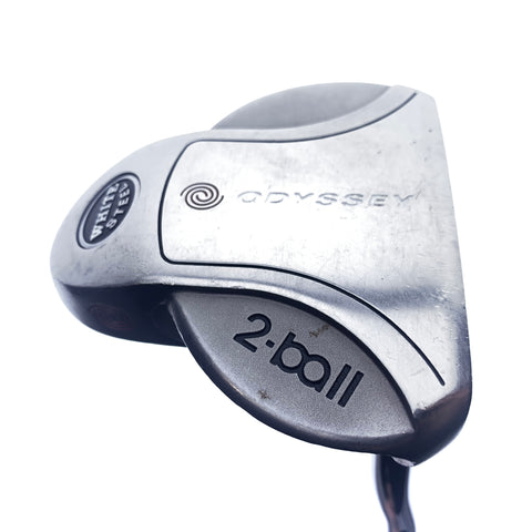 Used Odyssey White Steel 2-Ball Putter / 33.5 Inches