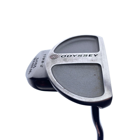 Used Odyssey White Hot 2-Ball Putter / 35.0 Inches