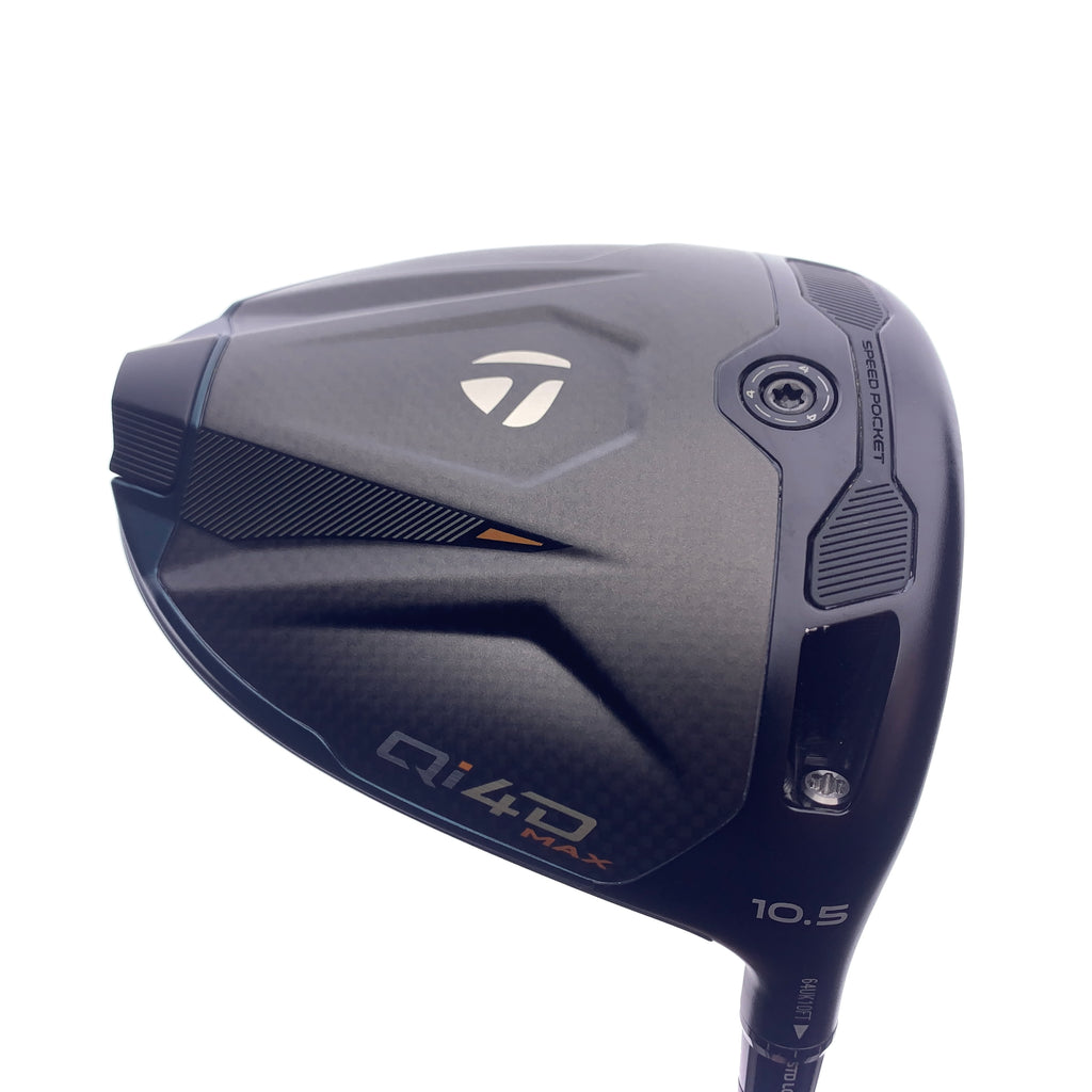 Used TaylorMade Qi4D Max Driver / 10.5 Degrees / Stiff Flex
