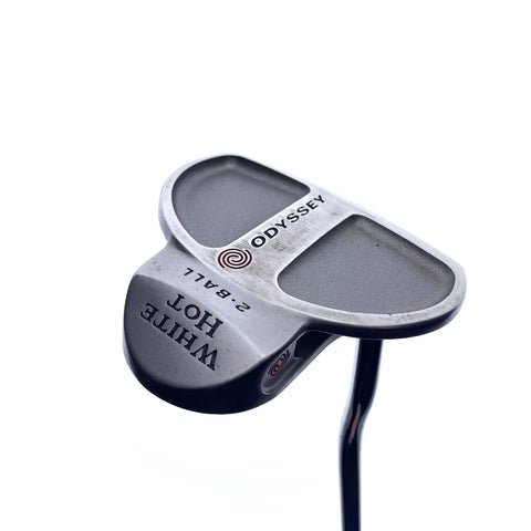 Used Odyssey White Hot 2-Ball Putter / 35.0 Inches