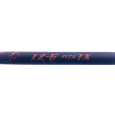 Used Graphite Design Tour AD IZ-6 TX 2018 Driver Shaft/TX Flex/TaylorMade Gen2