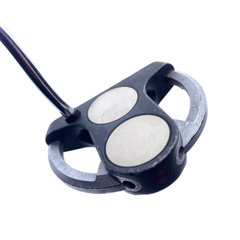 Used Odyssey White Steel 2-Ball SRT Putter / 34.5 Inches