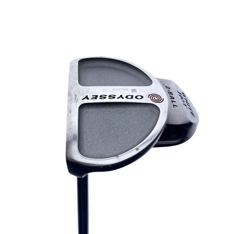 Used Odyssey White Hot 2-Ball Center Shaft Putter / 34.0 / Left-Handed